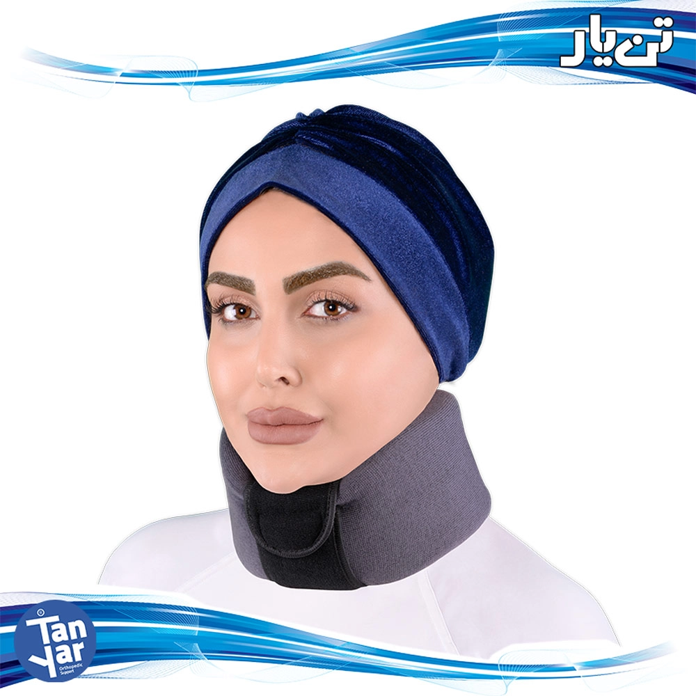 گردن بند طبی نرم قابل تنظیم - تصویر 3
